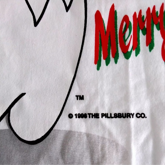 VTG 1996 Savvy Sportswear Pillsbury Dough Boy Top Size Large Singe Stitch USA - Picture 5 of 8